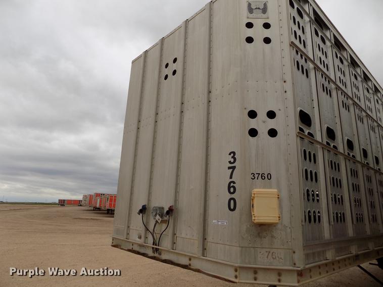 image for item FG9463 1995 Barrett livestock trailer
