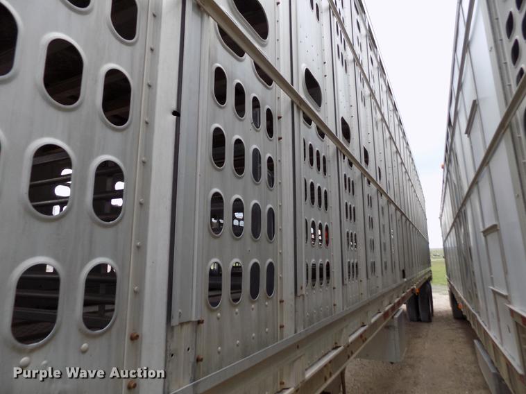 image for item FG9463 1995 Barrett livestock trailer