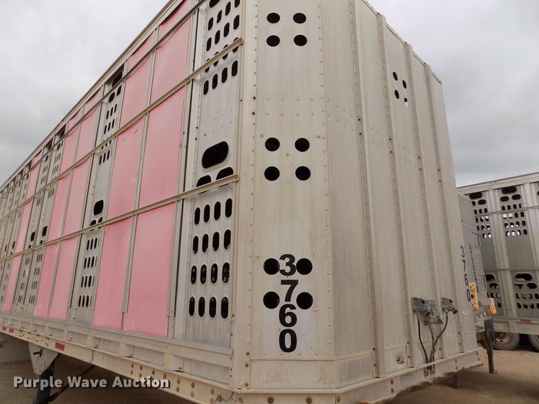 image for item FG9463 1995 Barrett livestock trailer