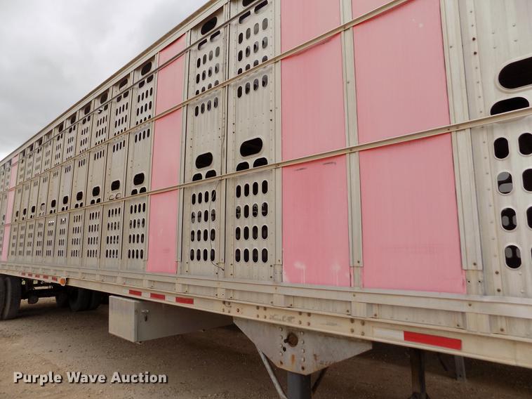 image for item FG9463 1995 Barrett livestock trailer