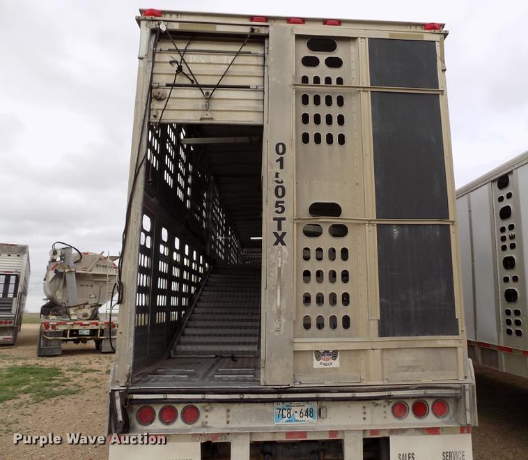 image for item FG9465 2001 Barrett livestock trailer