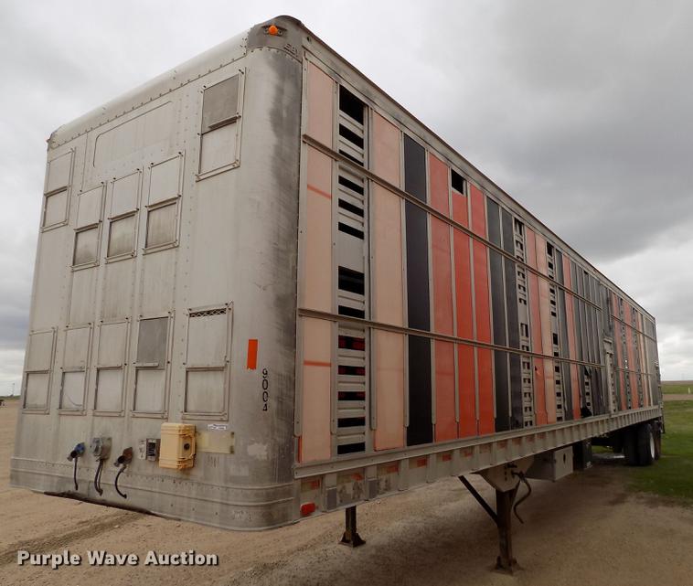 image for item FG9466 1998 Eby livestock trailer