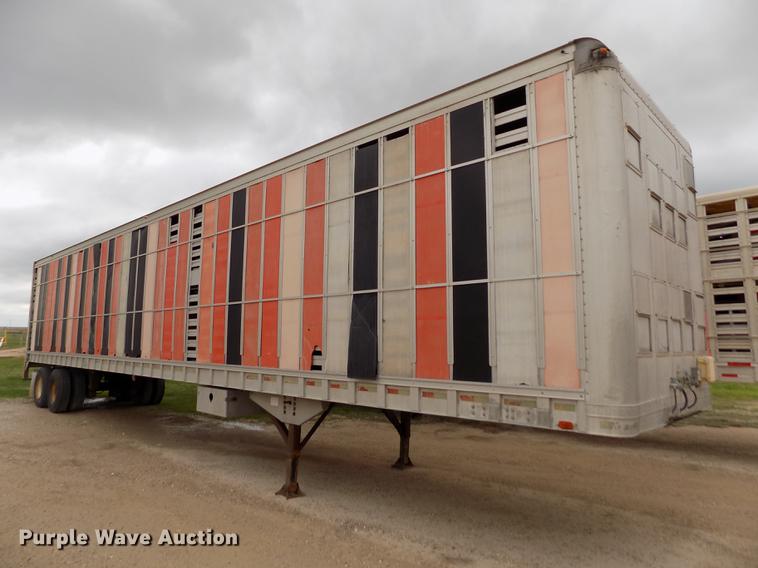 image for item FG9466 1998 Eby livestock trailer
