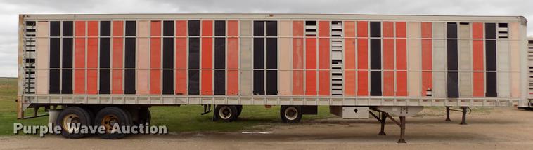 image for item FG9466 1998 Eby livestock trailer