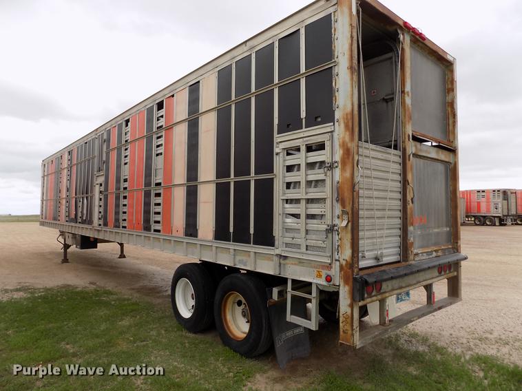 image for item FG9466 1998 Eby livestock trailer