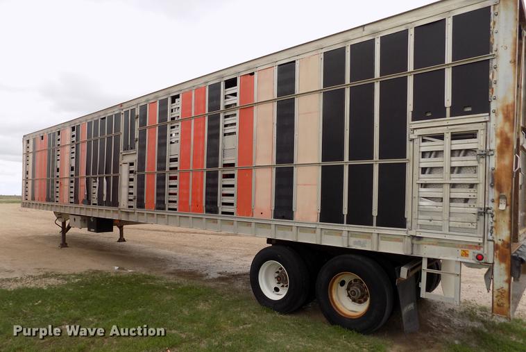 image for item FG9466 1998 Eby livestock trailer