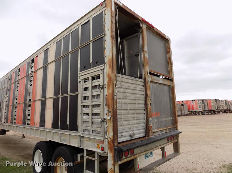 image for item FG9466 1998 Eby livestock trailer