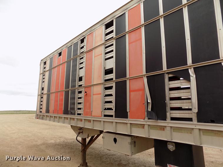 image for item FG9466 1998 Eby livestock trailer