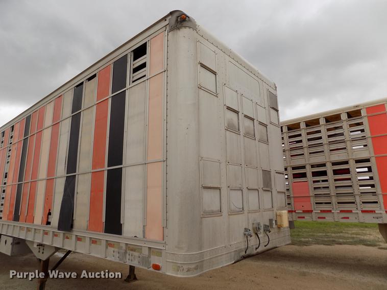 image for item FG9466 1998 Eby livestock trailer