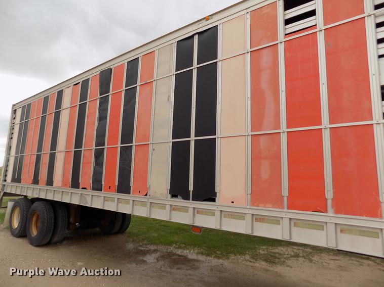 image for item FG9466 1998 Eby livestock trailer