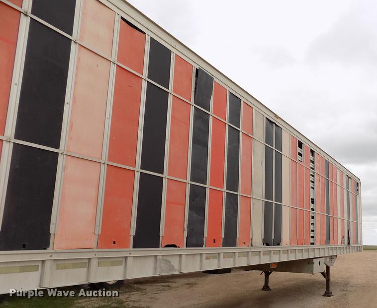 image for item FG9466 1998 Eby livestock trailer