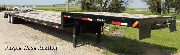 image for item FG9494 1998 Neville drop deck equipment trailer