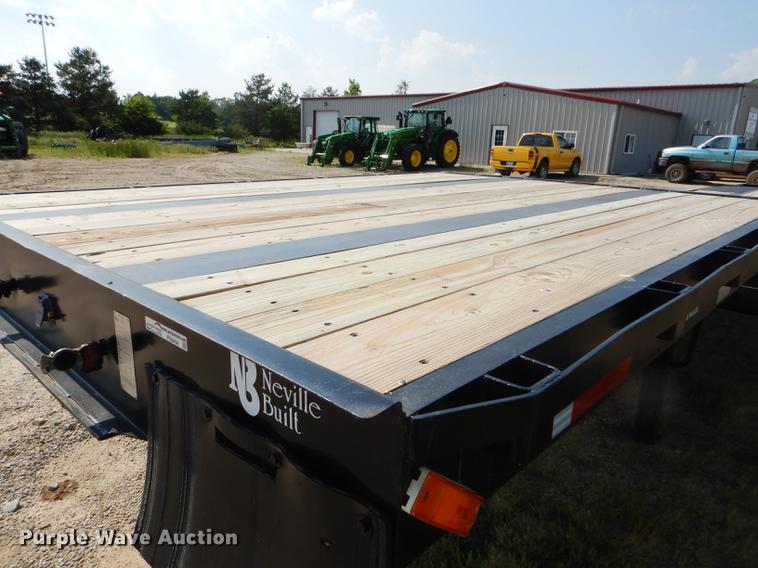 image for item FG9494 1998 Neville drop deck equipment trailer