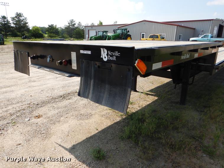 image for item FG9494 1998 Neville drop deck equipment trailer