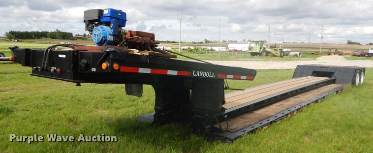 image for item FG9497 1998 Landoll Easy Hooker lowboy equipment trailer