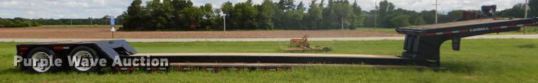 image for item FG9497 1998 Landoll Easy Hooker lowboy equipment trailer