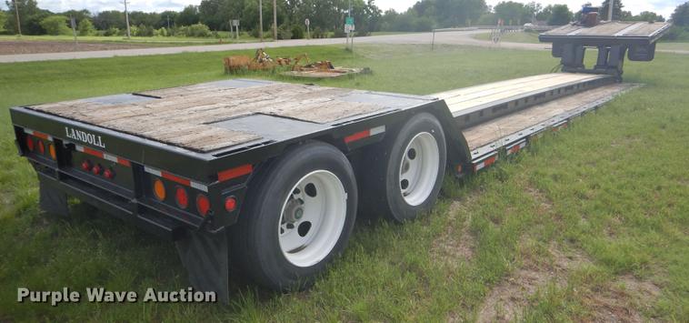 image for item FG9497 1998 Landoll Easy Hooker lowboy equipment trailer