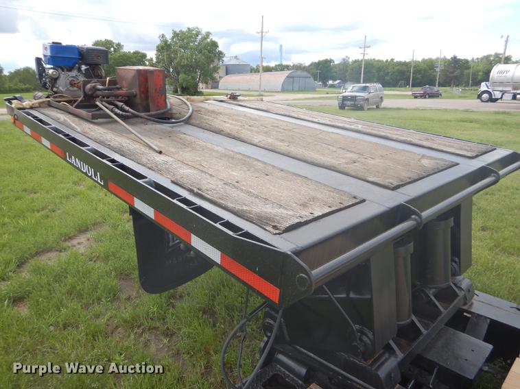 image for item FG9497 1998 Landoll Easy Hooker lowboy equipment trailer