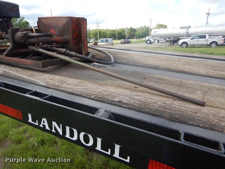 image for item FG9497 1998 Landoll Easy Hooker lowboy equipment trailer