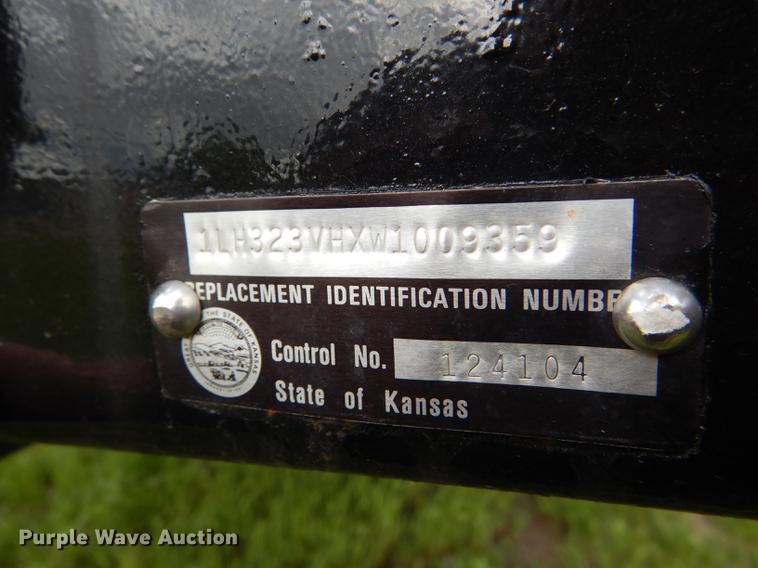 image for item FG9497 1998 Landoll Easy Hooker lowboy equipment trailer