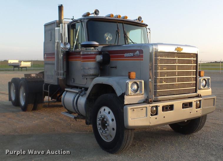 image for item FM9368 1979 Chevrolet Bison semi truck