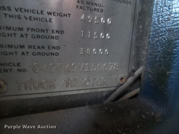 image for item FM9368 1979 Chevrolet Bison semi truck