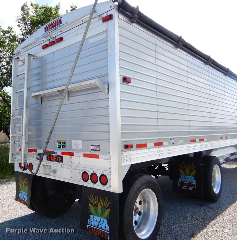 image for item FT9533 2017 Timpte Super Hopper double hopper bottom grain trailer