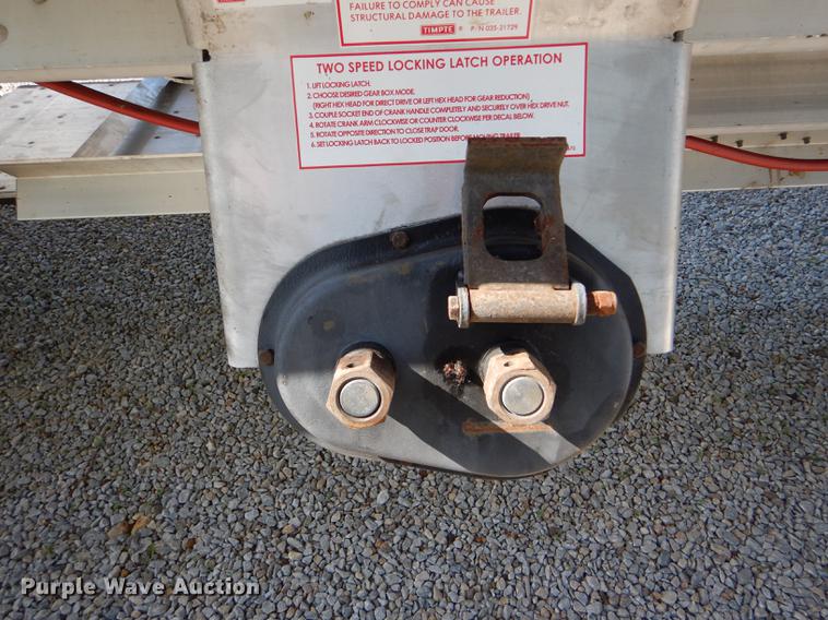 image for item FT9533 2017 Timpte Super Hopper double hopper bottom grain trailer