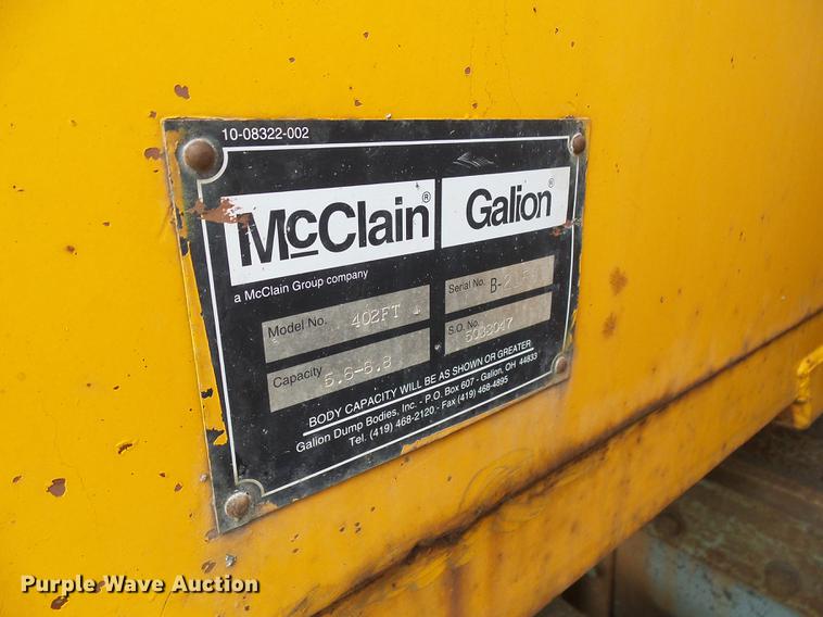 image for item DB2167 2002 International 4900 dump truck