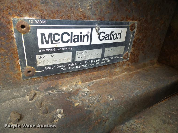 image for item DB2167 2002 International 4900 dump truck