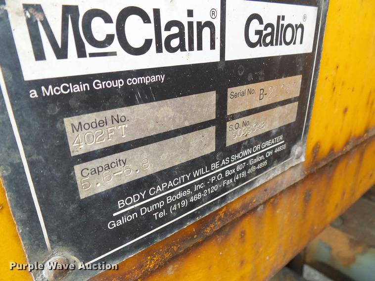 image for item DB2168 2002 International 4700 dump truck