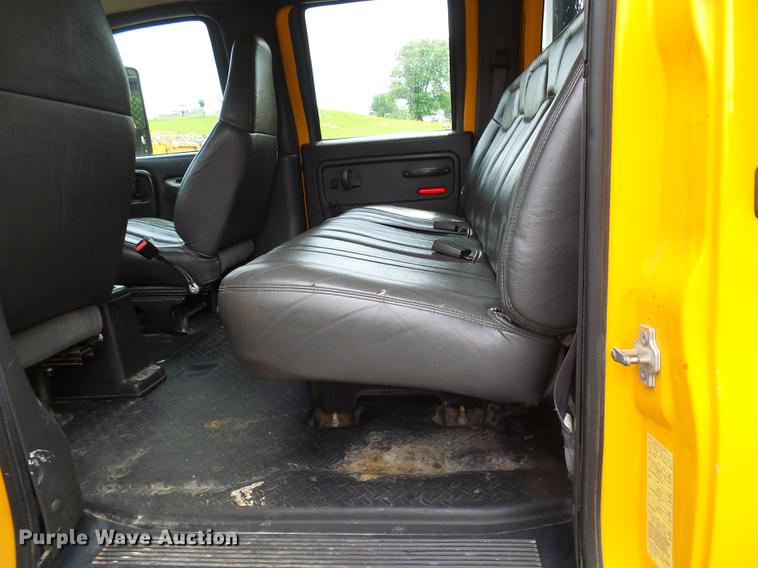 image for item DB2169 2007 Chevrolet C4500 Crew Cab flatbed truck