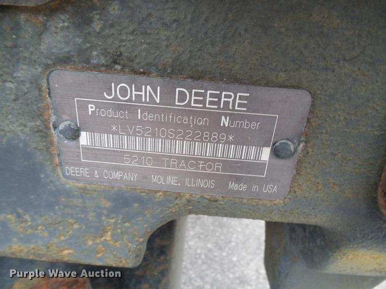 image for item DB2171 1999 John Deere 5210 tractor