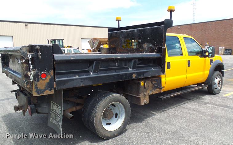 image for item DB2175 2008 Ford F550 Super Duty Crew Cab dump truck