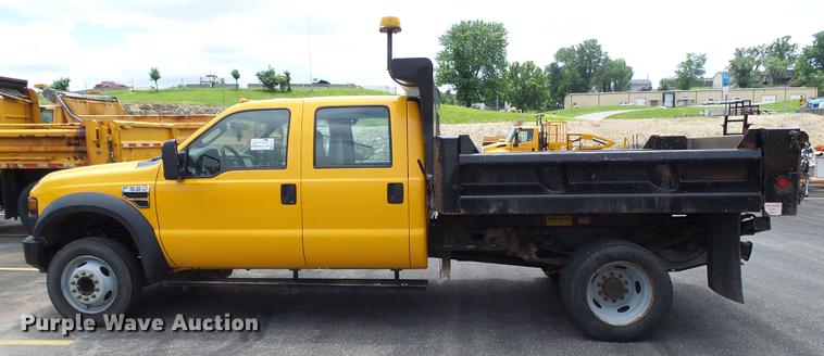 image for item DB2175 2008 Ford F550 Super Duty Crew Cab dump truck