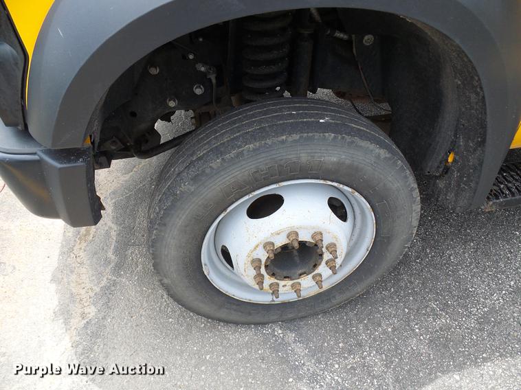 image for item DB2175 2008 Ford F550 Super Duty Crew Cab dump truck