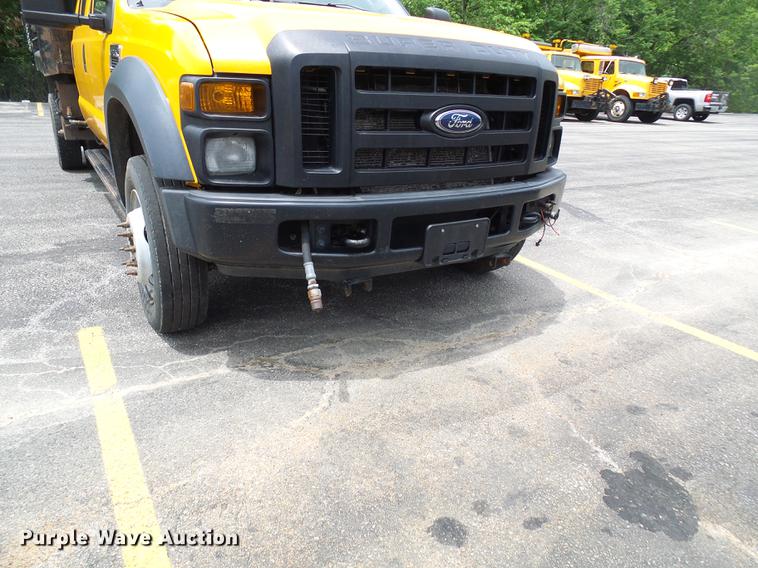 image for item DB2175 2008 Ford F550 Super Duty Crew Cab dump truck