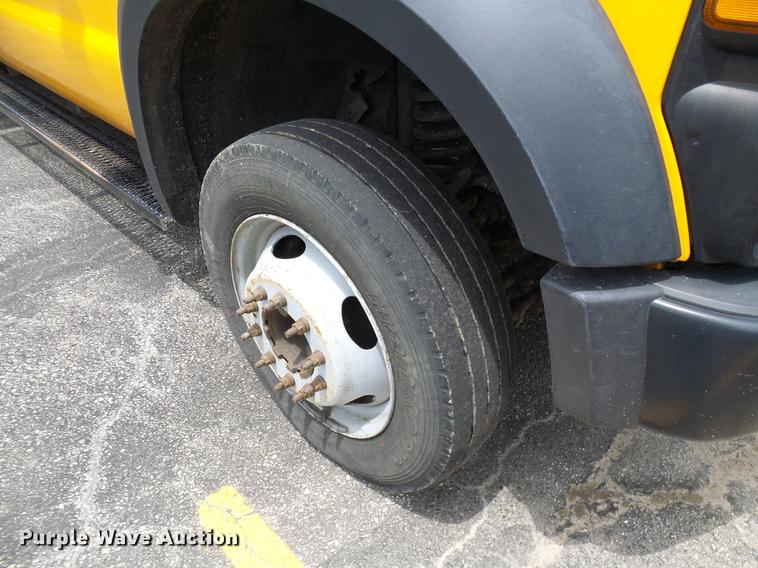 image for item DB2175 2008 Ford F550 Super Duty Crew Cab dump truck