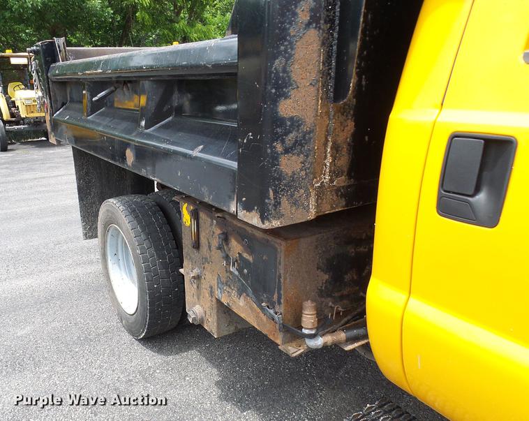 image for item DB2175 2008 Ford F550 Super Duty Crew Cab dump truck