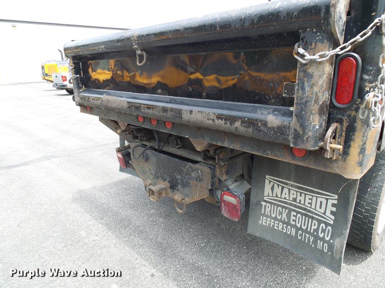 image for item DB2175 2008 Ford F550 Super Duty Crew Cab dump truck