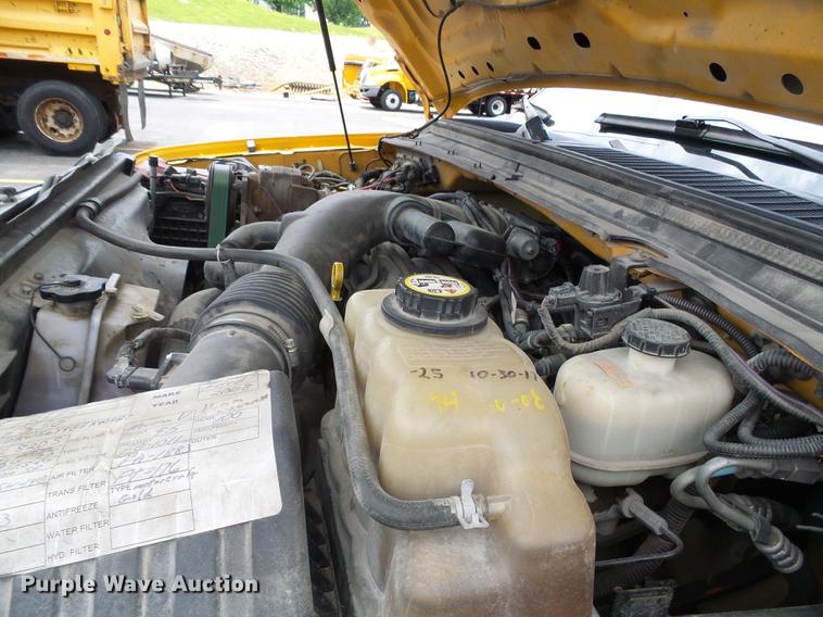 image for item DB2175 2008 Ford F550 Super Duty Crew Cab dump truck