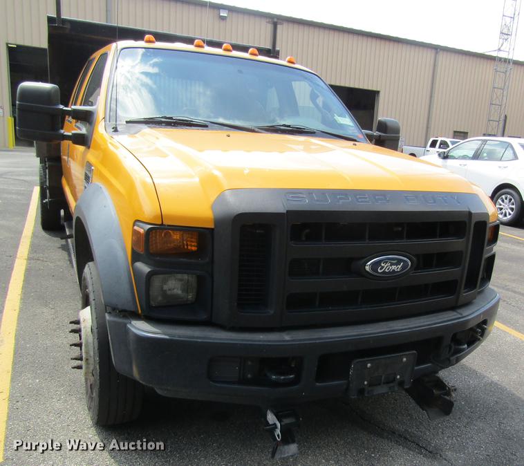 image for item DB2177 2008 Ford F550 Super Duty Crew Cab dump truck