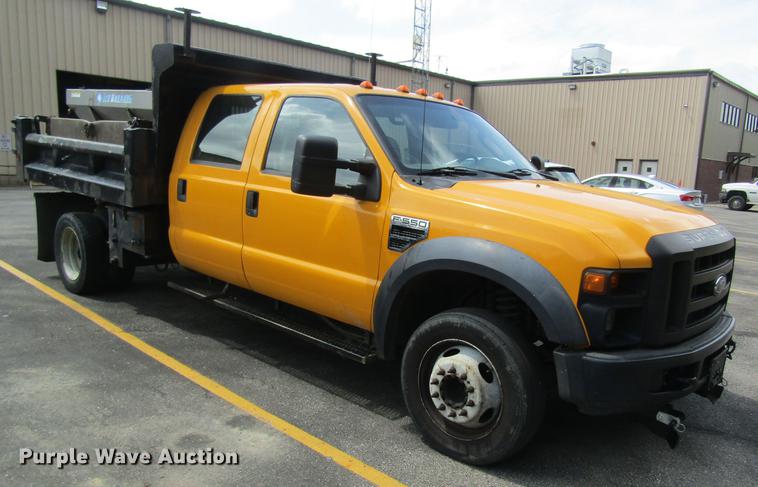 image for item DB2177 2008 Ford F550 Super Duty Crew Cab dump truck