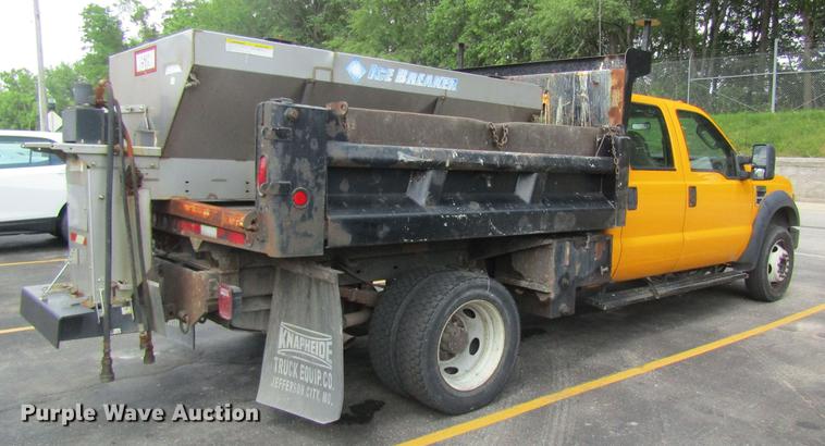 image for item DB2177 2008 Ford F550 Super Duty Crew Cab dump truck