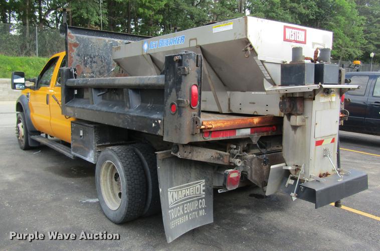 image for item DB2177 2008 Ford F550 Super Duty Crew Cab dump truck