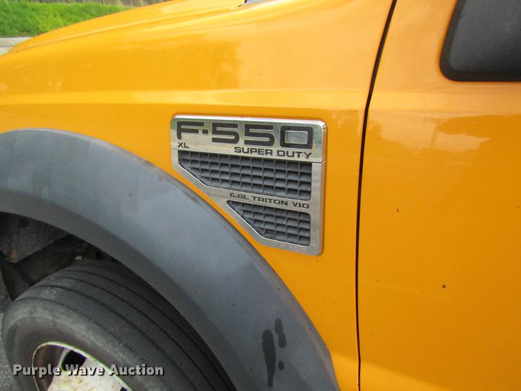 image for item DB2177 2008 Ford F550 Super Duty Crew Cab dump truck