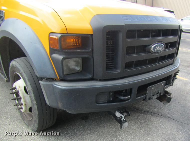 image for item DB2177 2008 Ford F550 Super Duty Crew Cab dump truck