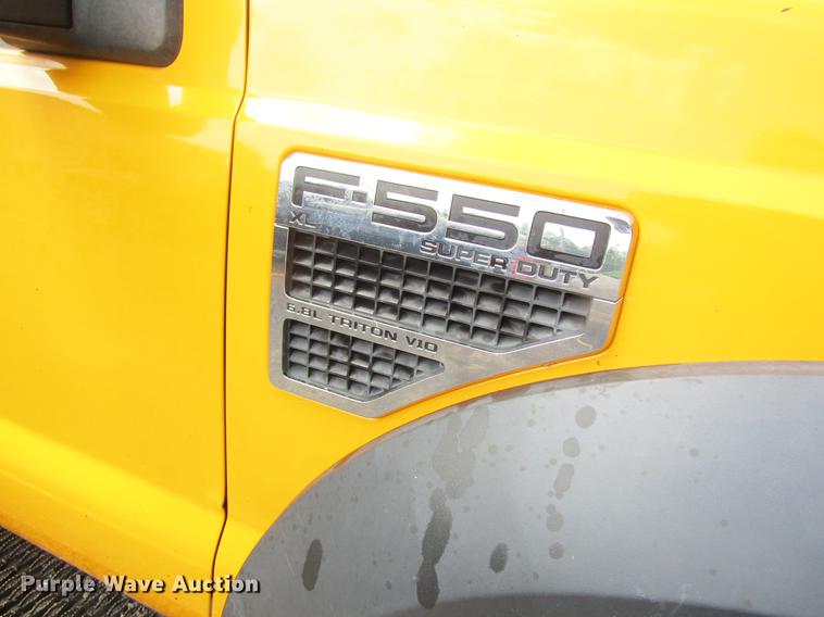 image for item DB2177 2008 Ford F550 Super Duty Crew Cab dump truck