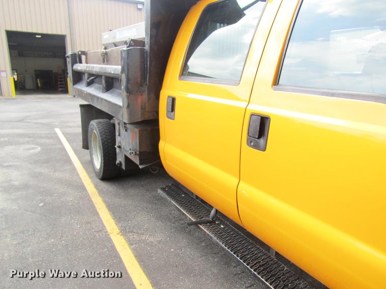 image for item DB2177 2008 Ford F550 Super Duty Crew Cab dump truck