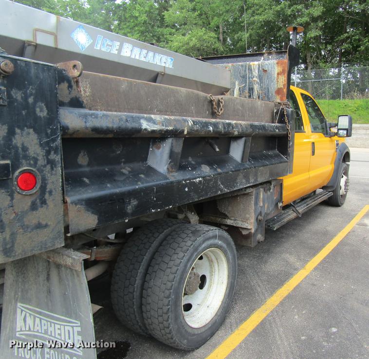 image for item DB2177 2008 Ford F550 Super Duty Crew Cab dump truck